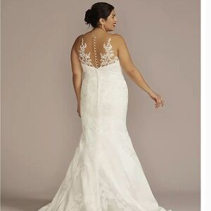 two tone lace dress sandro Sandro Long two tone Tricot midi dress